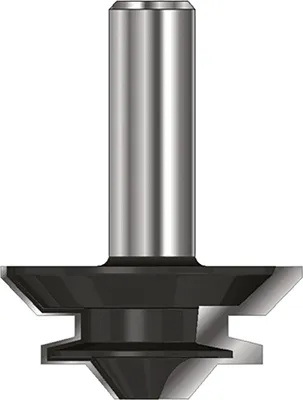 Produktbild von ENT Gehrungsverleimfräser 90 Grad - Gehrungs Verleimfräser ø 44,45mm Schaft 12mm, HW