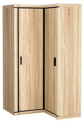 Obrázok produktu pre Rohová skriňa AIRA - šírka 100 cm, dub sonoma