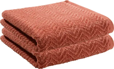 Produktbild von REDBEST Duschtuch Palmdale" 2er-Pack terra 70x140 cm"