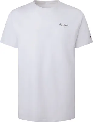 Produktbild von PEPE JEANS KURZARM-T-SHIRT HERREN WEISS : Farbe - Weiß, Größe - M Größe: M Farbe: Weiß