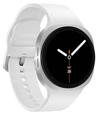 Obrázek produktu pro Samsung Galaxy Watch8 SM-L330NZSAXEF chytré / sportovní hodinky 3,81 cm (1,5") AMOLED 44 mm digitální 480 x 480 pixelů stříbrné Wi-Fi GPS (satelit)