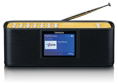 Produktbild von Lenco PDR-045BK - DAB+-Radio mit Bluetooth® 5.0, Schwarz