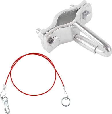 Produktbild von Halter für Anhängerabreisseil Federöse universal passend verzinkt + Abreisseil