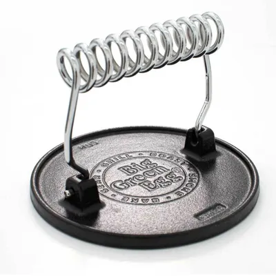 Produktbild von Big Green Egg Grillpresse aus Gusseisen 127648