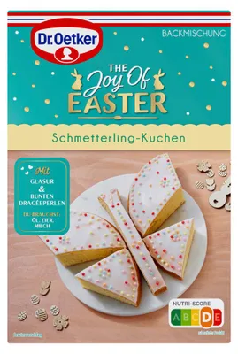 Obrázek produktu pro Dr. Oetker Velikonoční motýli v balení 560g