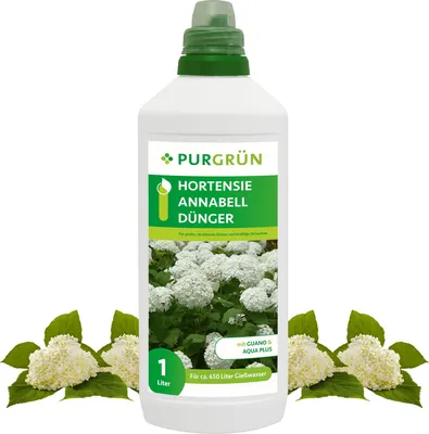 Produktbild von Purgrün Hortensie-Annabell-Dünger 1 Liter