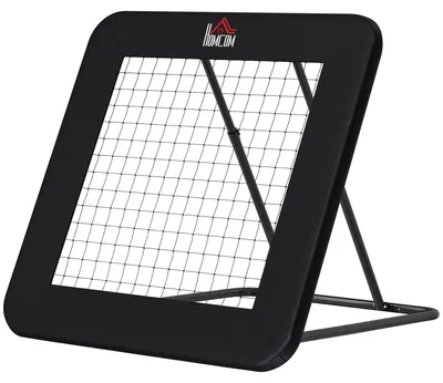 Produktbild von HOMCOM Fußball Rebounder klappbar Kickback Tor Rückprallwand verstellbar Stahl