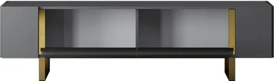 Produktbild von Skye Decor, Yildiz - Anthracite, Gold, TV-Ständer, Anthrazit, 100 % MELAMINBESCHICHTETE SPANPLATTEN, 180 x 50 x 30 cm