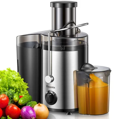 Zentrifugal-Entsafter 800W, 7,6cm Einfüllöffnung, 2 Geschwindigkeiten