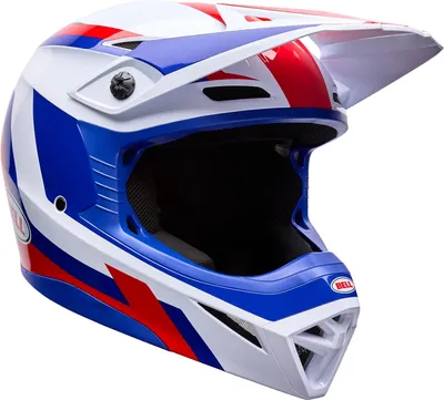 Produktbild von Bell MX-10 MIPS Dyno Jugend-Motocross-Helm, rot/weiß, Y/S (49/51)