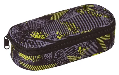 Productafbeelding van DONAU 6777100-70 Schoolpennenetui met pijlpatroon - 21 x 5,5 x 10,5 cm, 1 vak, ongevuld