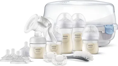 Produktbild von Philips AVENT Natural Motion Milchpumpe SCD430/50 Manuelle Milchpumpe im Set, 2 Stück(e)