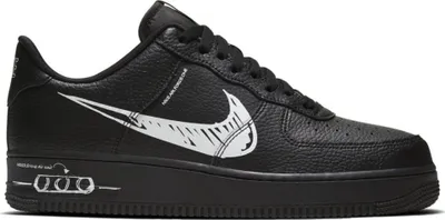 Produktbild von Nike Herrenschuhe Air Force 1 Lv8 Utility CW7581-001 43 schwarz