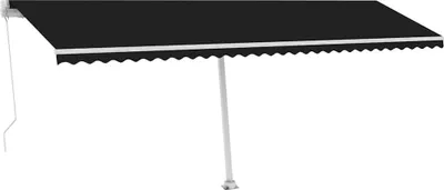 Obrázok produktu pre vidaXL Stojaca markíza Ručne výsuvná 600x300 cm antracitová