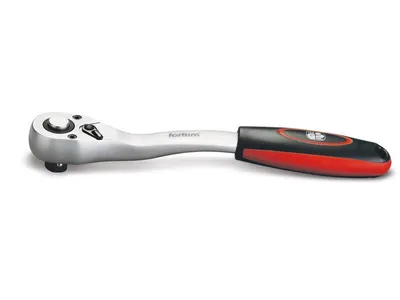 Produktbild von Fortum Ratsche (4700112) Mechaniker-Ratsche, 3/8", L 193mm, 72 Zähne, CrV/S2