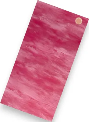 Produktbild von Sandras-Bastelladen - Multicolor - Kerzen Verzierwachsplatte - 200 x 100 x 0,5mm Fuchsia Marmoriert