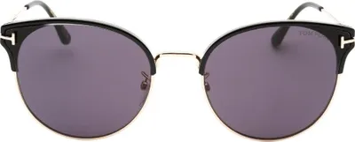 Immagine prodotto di Tom Ford - Occhiali da sole "Teacup" da donna SY1257 (Taglia unica) (Nero)