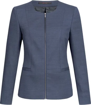 Produktbild von Greiff Modern WITH 37.5® Damen Blazer Regular Mittelblau PINPOINT 40