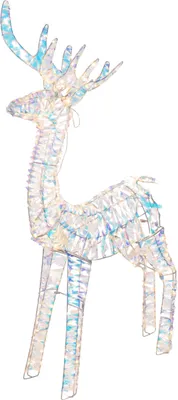 Produktbild von Dekoration MagicHome Weihnachten, Hirsch, 280xLED, warmweiß, 105 cm