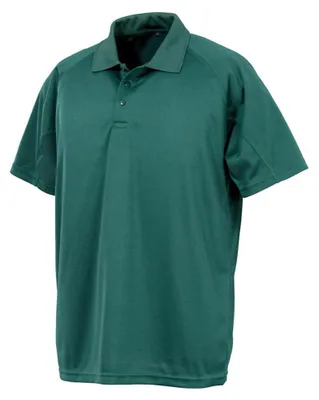 Produktbild von Spiro Impact Herren Performance Aircool Polo FK837 (L) (Flaschengrün)