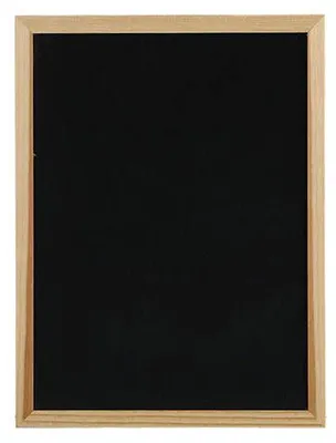 Produktbild von Kreidetafel Magnettafel Metall mit Kieferrahmen ZELLER Present