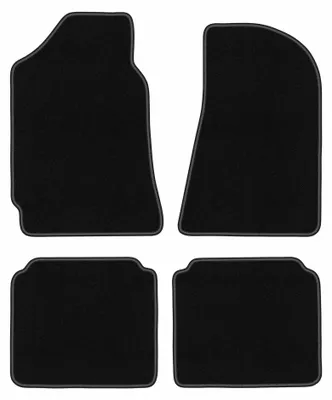 Immagine prodotto di Tappetini in moquette per FSO Polonez 1971-2002 (liftback) – set 4 pezzi, neri, su misura – Wielganizator BASIC