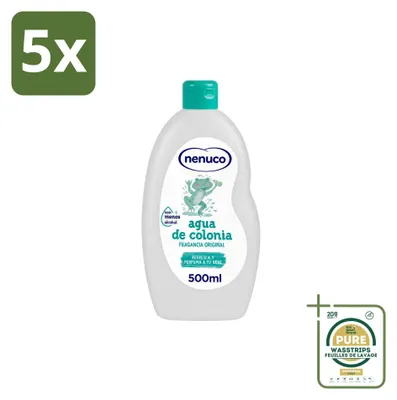 Produktbild von 5 x Nenuco Agua de Colonia Eau de Cologne - 500 ml - Vorratspackung - 5 Stücke