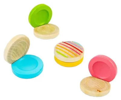 Produktbild von Bigjigs Kastagnettenfarbenes Holz
