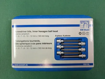 Produktbild von Schraubendreheinsätze 12,5 (1/2") 6 Werkzeuge