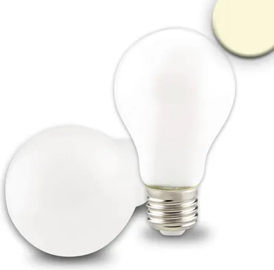 Produktbild von ISOLED E27 LED Birne, 5W, milky, warmweiß, dimmbar