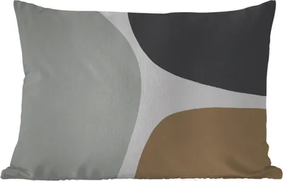 Produktbild von MuchoWow® Outdoor Kissen - Pastell - Minimalismus - Gestaltung - 60x40 cm - Wetterfest - Lounge Kissen - Zierkissen - Kissen für Innenräume