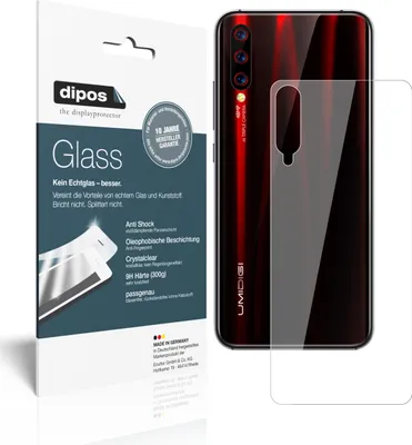 Obrázek produktu pro 1x ochranná fólie pro Ulefone X zadní kryt - anti-shock 9H fólie dipos Glass plastové sklo