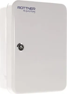 Immagine prodotto di Cassetta portachiavi SK 10 H250xL180xP85mm grigio chiaro STA Numero di ganci 20 ROTTNER
