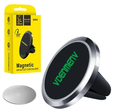 Zdjęcie produktu dla Magnetyczny Uchwyt Samochodowy Denmen Magnetic Na Kratkę Dh03