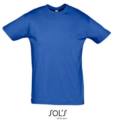 Image de SOLs 11380 | Regent 150 T-Shirt Hommes - Couleur : Royal Blue - Taille : XL