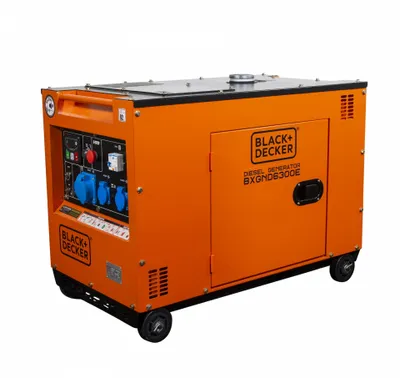 Produktbild von Black & Decker BXGND6300E Stromaggregat Diesel 6300 Watt