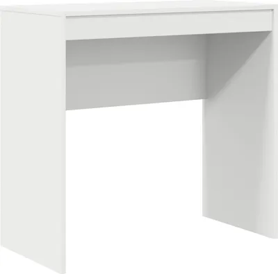 Produktbild von Möbel Schreibtisch Weiß MDF 80 x 40 x 76 cm Schlicht Schreibtisch - Schreibtische 869386