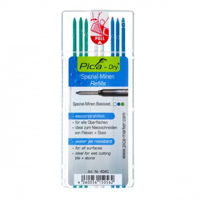 Produktbild von Pica-Marker Pica-Dry, Weiß, Weiß, 2,8 mm, 125 mm, Box