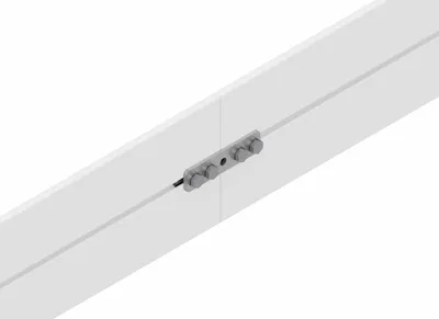 Produktbild von Hymer HYGHTS Geländersystem Linearverbinder für Fußleisten