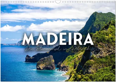 Produktbild von Madeira - Die Blumeninsel im Atlantik. (Wandkalender 2026 DIN A3 quer), CALVENDO Monatskalender