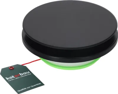Immagine prodotto di KOTARBAU® valvola a disco tonda per attacco tubo Ø 125mm nero anemostato scarico aria valvola a disco griglia di ventilazione valvola a soffitto diffusore in plastica a soffitto scarico aria valvole di ventilazione copertura uscita parete soffitti
