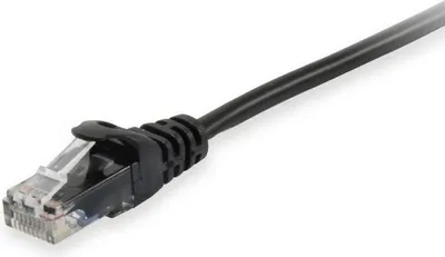 Immagine prodotto di Equip Patchkabel Cat6A U/UTP 2xRJ45 15.00m schwarz LSZH Polybeutel