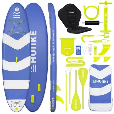 Image de Paddle Gonflable Adulte 10’ Convertible en Kayak. Stand Up Paddle, Jusqu’à 130 kg