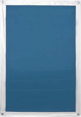 Produktbild von Dachfenster Sonnenschutz Haftfix, ohne Bohren Blau 36 cm x 71