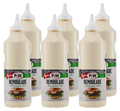 Produktbild von P&W Remoulade -dänische Art- (6 x 900g)