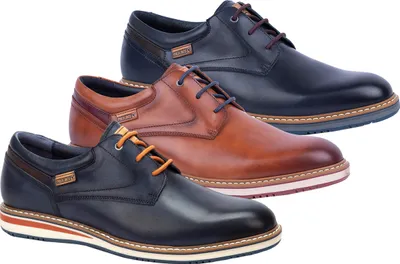 Immagine prodotto di Pikolinos AVILA scarpe da uomo - comode ed eleganti scarpe stringate blu NUOVO