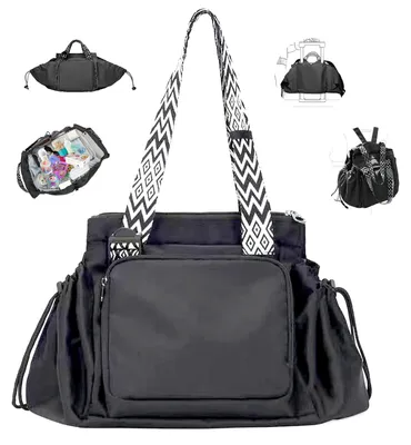 Produktbild von AIRCADIA Tote Bag für Damen, 15 Fächer, für Arbeit, Einkauf & Reise
