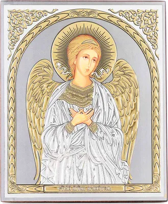 Produktbild von Schutzengel Holz Ikone 15x18cm christlich orthodox religiös Segen 16568
