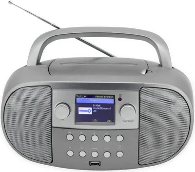 Obrázok produktu pre Boombox Soundmaster DAB+/CD SCD7600TI Titanium