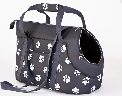 Obrázok produktu pre Prepravná taška pre psov - 25x50x27 cm - mäkká polstrovaná, umývateľná, s rukoväťou na prenášanie